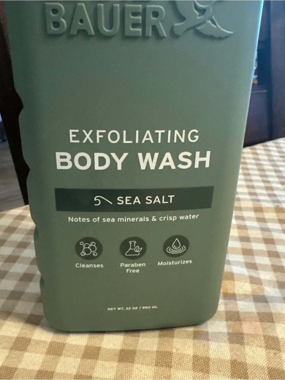 Eddie Bauer Exfoliating Body Wash - Sea Salt - Sage Green